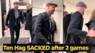 Former United manager Erik ten Hag has been sacked by Bayer Leverkusen after just two games