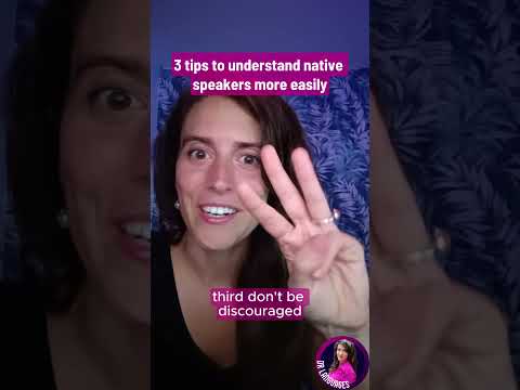 3 tips to understand native speakers of any language - without dying of frustration!😅