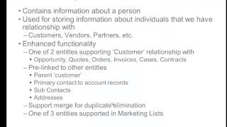 BITP IC06 D Dynamics CRM Entities with Enhanced Functionality