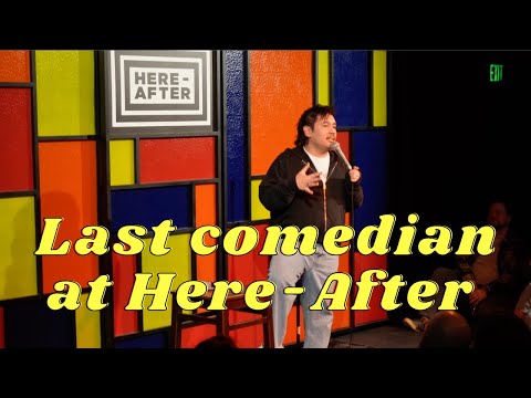 Ricci Armani - performs the last comedy set at Here-After in Seattle