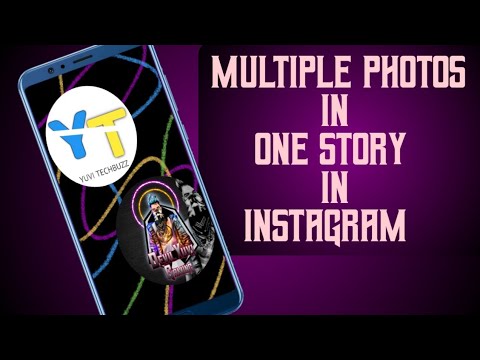 How To Add Multiple Photos In One Story Instagram | Instagram Double Photo Add Kare | Yuvi Techbuzz