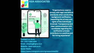 "Concepts in Background Verification for Ethical Recruitment"