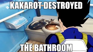 Vegeta's Bathroom Disaster