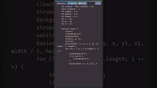 Build Mesmerizing Live Wallpapers with JavaScript 🌟 #coding #learnwebdev #codingtutorial