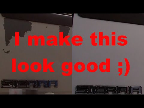 Painting my Wagon - Touch up painting on the duramax