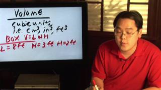 Geometry Tips : How to Find Volume in Cubic Feet