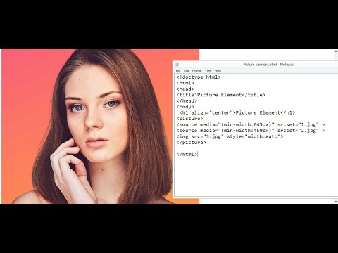 HTML Picture tag & Source tag