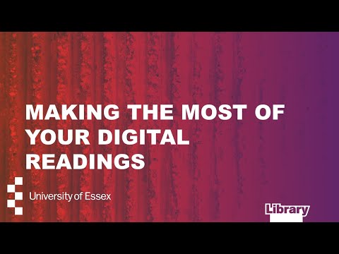Making the most of your digital readings
