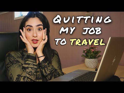 i quit my job on camera to travel the world