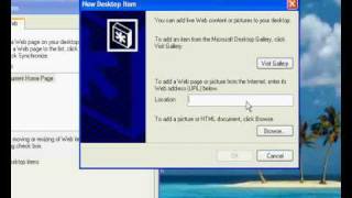 How to place websites on your desktop