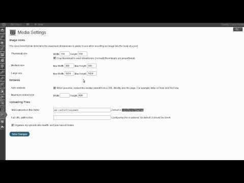 WordPress 101 Tutorial: Settings