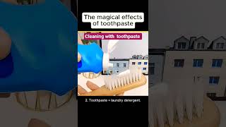 toothache cleans #lifehacks #toothpastehack