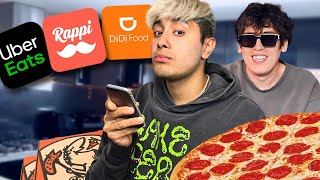 RAPPI vs UBER EATS vs DIDI FOOD ¿Cuál es más rápido? 🍕 ft. @Puvloo @ElUriel @latevlogs5175