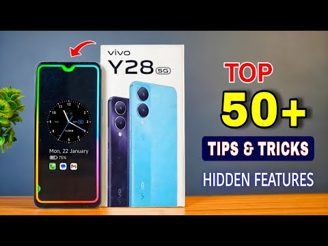 Vivo Y28 5G Tips and Tricks 🔥 40+ special hidden features, camera setting | vivo y28 features