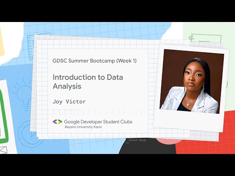 Introduction to Data Analysis (week 1)