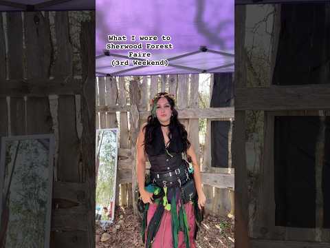 I LOVED this outfit I wore out to Sherwood Forest faire! #renfaire #renfaireoutfit