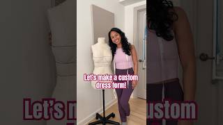 DIY custom dress form from Bootstrap Fashion (missy size) #sewing #fashiondesigner #diy #music