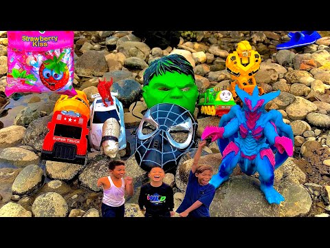 WOW !!! HUNT Monster, Hulk, Transformer & Spiderman