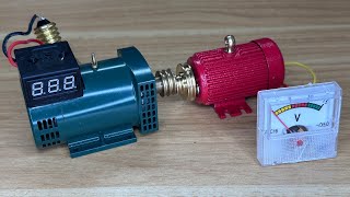 how to generate electricity at home from a steam engine