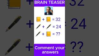 ➗🤯 Balance the Equation or Get Stumped! #QuickMath #LogicChallenge #BrainTeaser