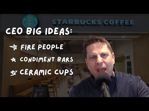 Starbucks CEO Rakes in $95 Million, Cuts Jobs and Pressures Workers