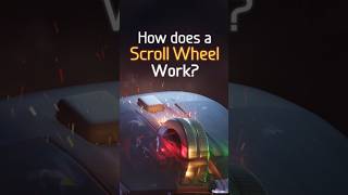 How do Scroll Wheels Work? #mouse #howitworks