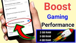 How to Boost/Optimize Android Phone Performance for Gaming !! How to Fix Game Lag Problem 2021