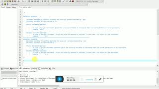 Increment and Decrement Operator with Prefix and Postfix cases
