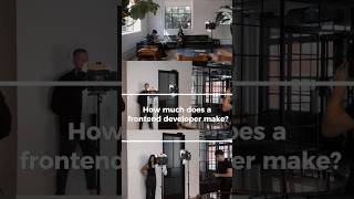 How much does a frontend developer make? #tech