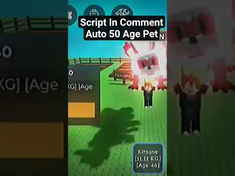 Grow A Garden Auto 50 Age Pet #growagarden #gag #short #roblox #growagardenscript