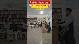 face off 9891087702,9873743235,9899942773 public speaking classes #fluency#flow #confidence #english