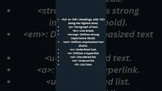 HTML CHEATSHEET 😱☝  #html #learnwebdev #html5