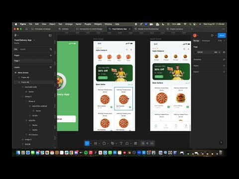 Food Delivery App Design (Contd.)