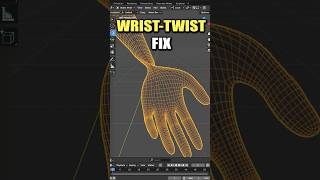 Blender: Wrist-Twist FIX (Constraints)