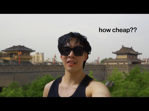 How much I spend in a day in China (Xi'an)