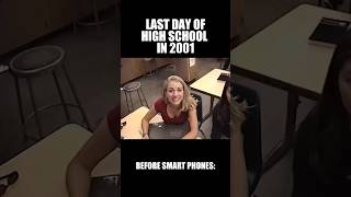 Last Day Of High School In 2001 | #nostalgic #nostalgia #2000skids #shorts