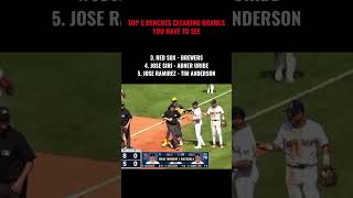 TOP 5 Benches Clearing Brawls You Have to See