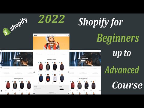 Shopify for Beginners up to Advanced Course Introduction