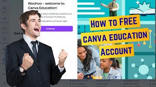 How to FREE Canva Education Account | Canva Pro Free for Students & Teachers (2025)