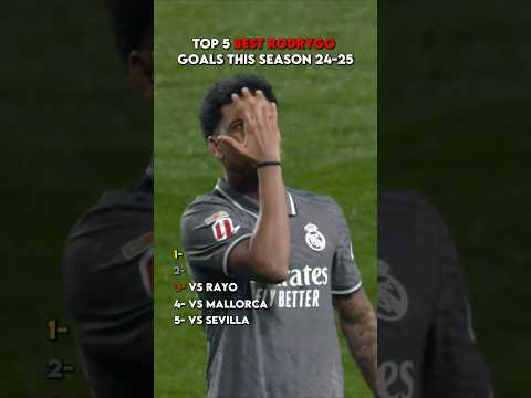 Ranking Best Rodrygo Goals This Season