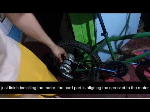 Bmx Bike Convert to Electric Bike(24v 250w)