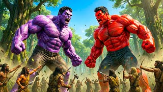 🔥 HULK vs PURPLE HULK Legendary Fight! Protecting the Jungle From the Emergence of the Monster
