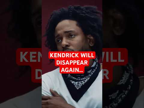 Why Kendrick Lamar DISAPPEARS Before Every Masterpiece? 🤫 #Shorts