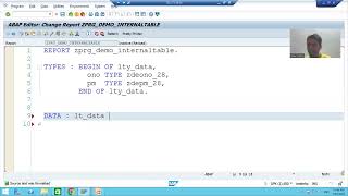 46 - ABAP Programming - Internal Table and Work Area Part2