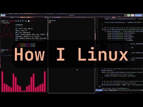 My Linux Setup #linux #archlinux #coding #neovim