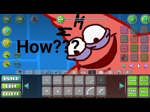 Easy way to make a art on Geometry Dash in android