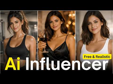 How to Make Realistic AI Influencer for FREE & Make Money