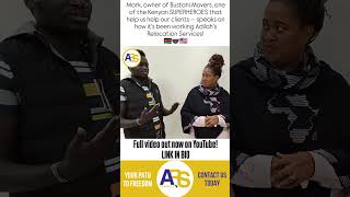 Mark from @bustanimovers shares his experience working with ARS! #unity #diaspora #blackexpats