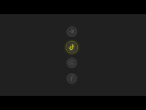 Social  icons awesome  HTML CSS