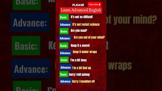 Advanced English: Boost Your Fluency #shortsfeeds #english